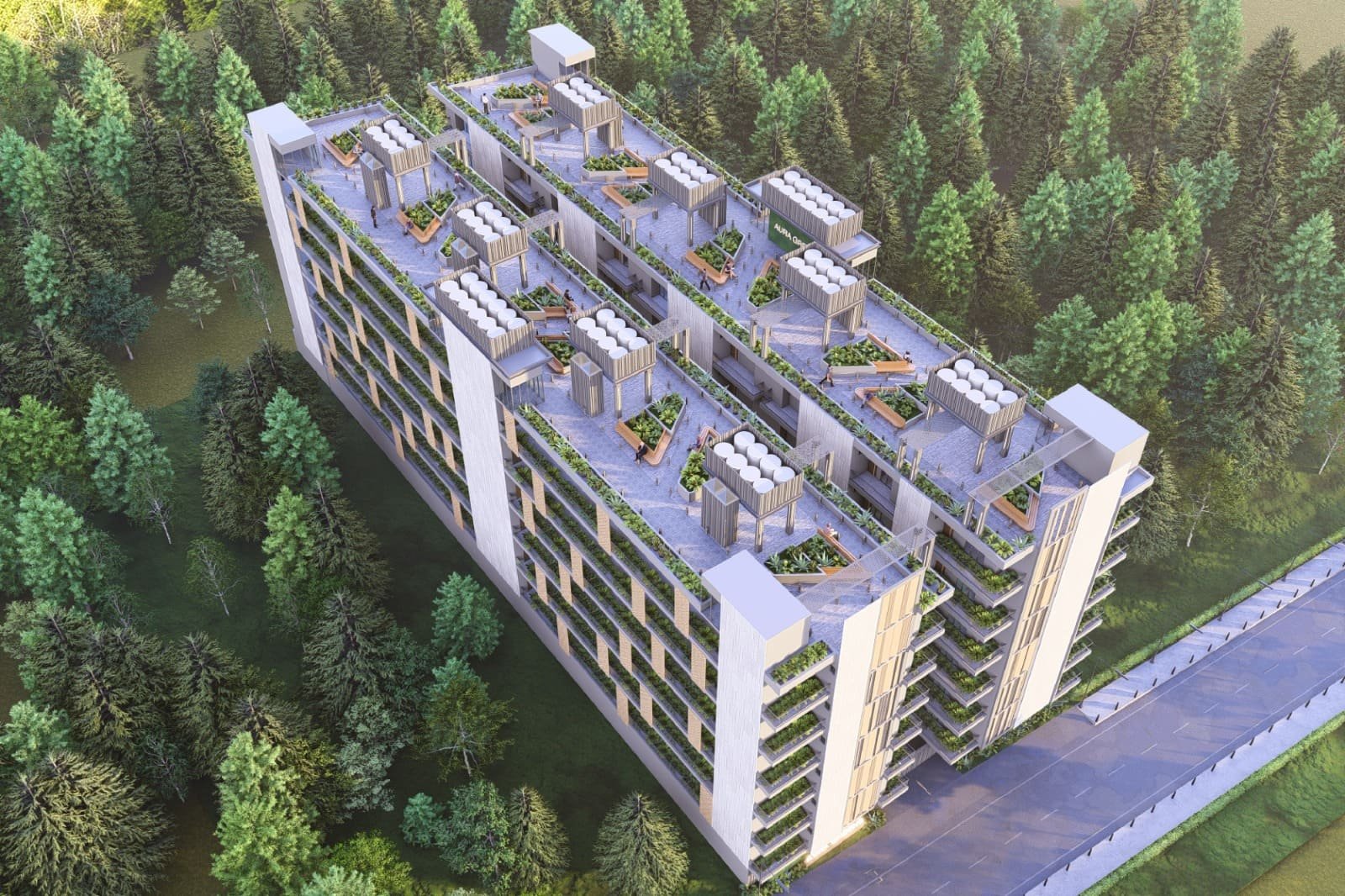 Aura Greens project-view