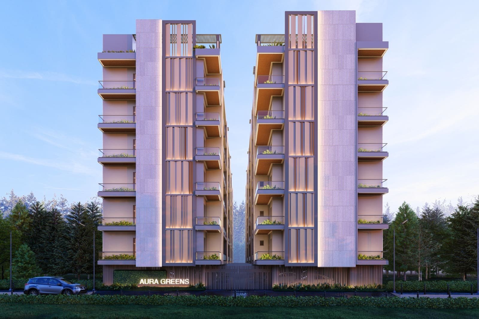 Aura Greens side-view